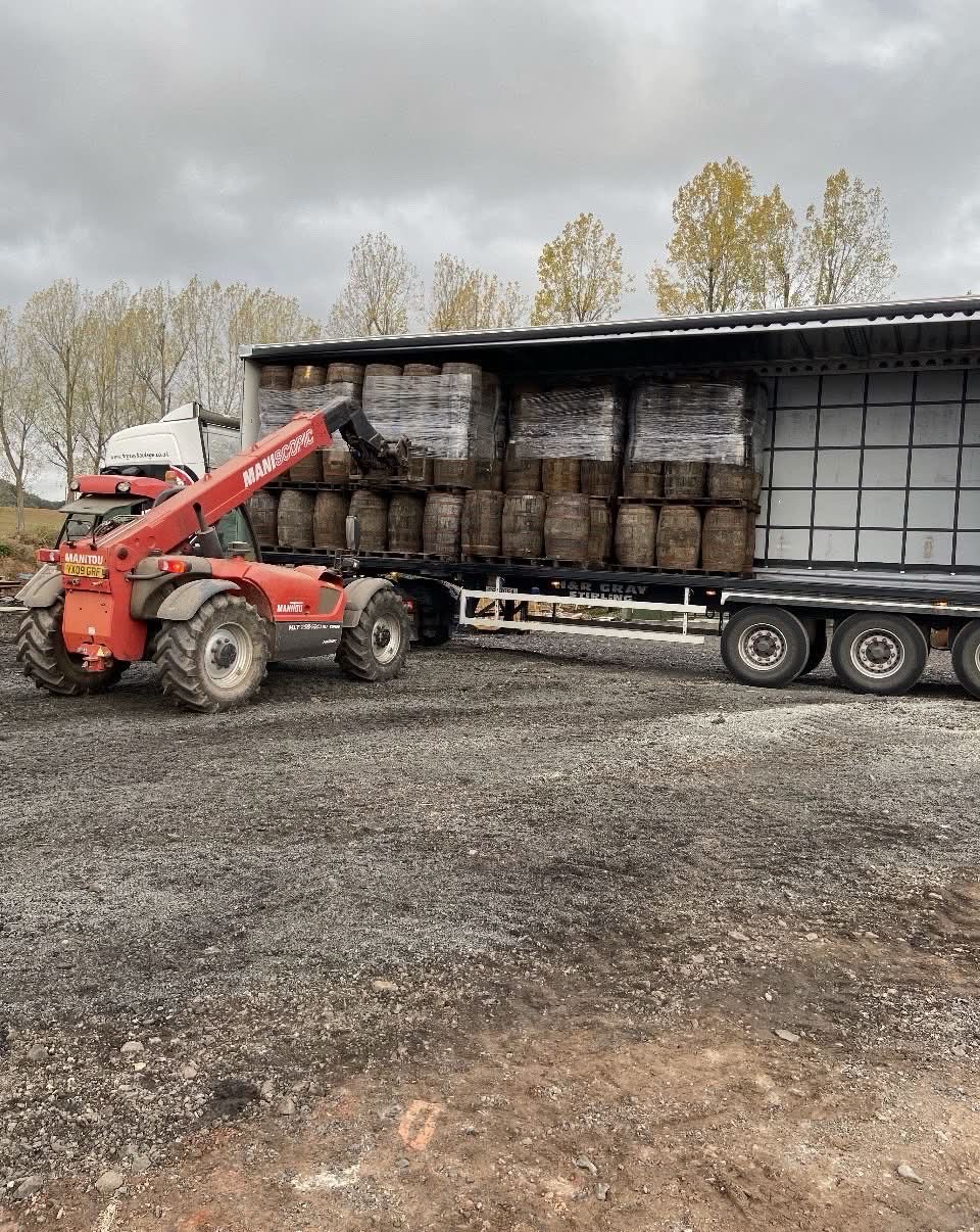 Delivery of authentic barrels